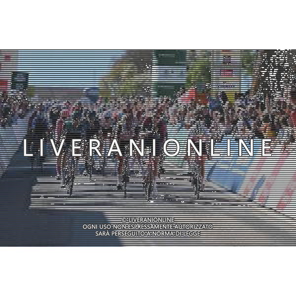 28-04-2022 Tour De Romandie; Tappa 02 Echallens - Echallens; 2022, Ineos - Grenadiers; 2022, Trek - Segafredo; 2022, Uae Emirates; 2022, Astana - Qazaqstan; Hayter, Ethan; Aberastuiri, Jon; Gaviria Rendon, Fernando; Vlasov, Aleksandr; Echallens; ©SIROTTI/AGENZIA ALDO LIVERANI SAS