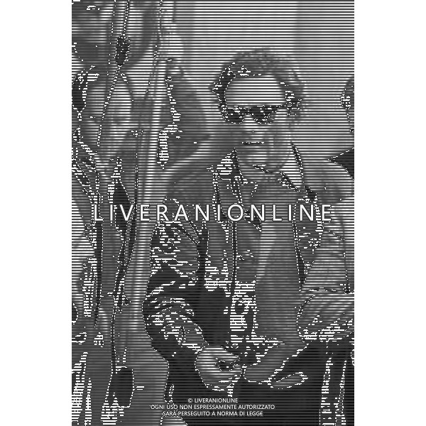 RETROSPETTIVA PIER PAOLO PASOLINI REGISTA NELLA FOTO SUL SET DURANTE LE RIPRESE DEL FILM \'TEOREMA\', A ROMA NEL 1968 ©Archivio Giovanni Liverani/AG ALDO LIVERANI SAS