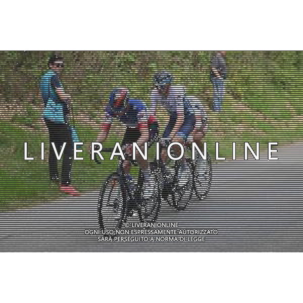 29-04-2022 Tour De Romandie; Tappa 03 Valbroye - Valbroye; 2022, Quick Step - Alpha Vinyl; Cavagna, Remi; Sassel; ©SIROTTI/AGENZIA ALDO LIVERANI SAS
