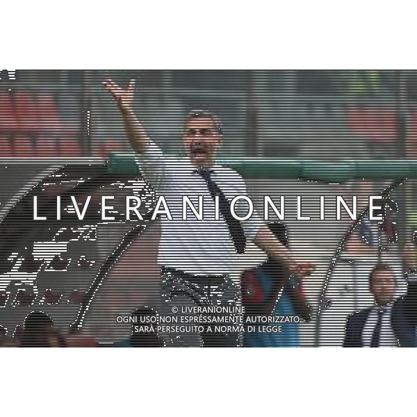 © TVRG Fabio Pecchia allenatore Cremonese Cremonese vs Ascoli Cremona 30-04-2022 Stadio Giovanni Zini Campionato Serie BKT - 37a giornata foto Roberto Garavaglia/ag. Aldo Liverani sas/AGENZIA ALDO LIVERANI SAS