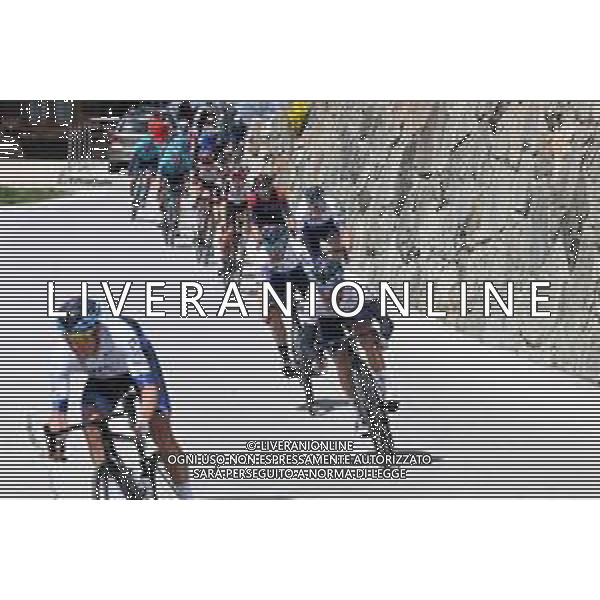 30-04-2022 Tour De Romandie; Tappa 04 Aigle - Zinal; 2022, Israel - Premier Tech; Woods, Michael; Froome, Christopher; Saint - Luc; ©SIROTTI/AGENZIA ALDO LIVERANI SAS