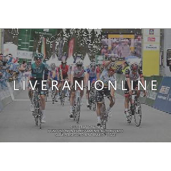 30-04-2022 Tour De Romandie; Tappa 04 Aigle - Zinal; 2022, Bora - Hansgrohe; Higuita, Sergio; Vlasov, Aleksandr; Zinal; ©SIROTTI/AGENZIA ALDO LIVERANI SAS