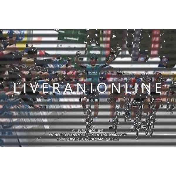 30-04-2022 Tour De Romandie; Tappa 04 Aigle - Zinal; 2022, Bora - Hansgrohe; Higuita, Sergio; Vlasov, Aleksandr; Zinal; ©SIROTTI/AGENZIA ALDO LIVERANI SAS