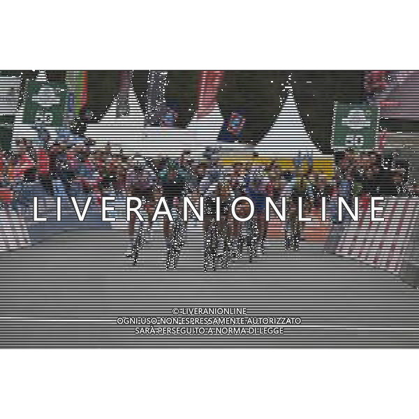 30-04-2022 Tour De Romandie; Tappa 04 Aigle - Zinal; 2022, Bora - Hansgrohe; Higuita, Sergio; Vlasov, Aleksandr; Zinal; ©SIROTTI/AGENZIA ALDO LIVERANI SAS