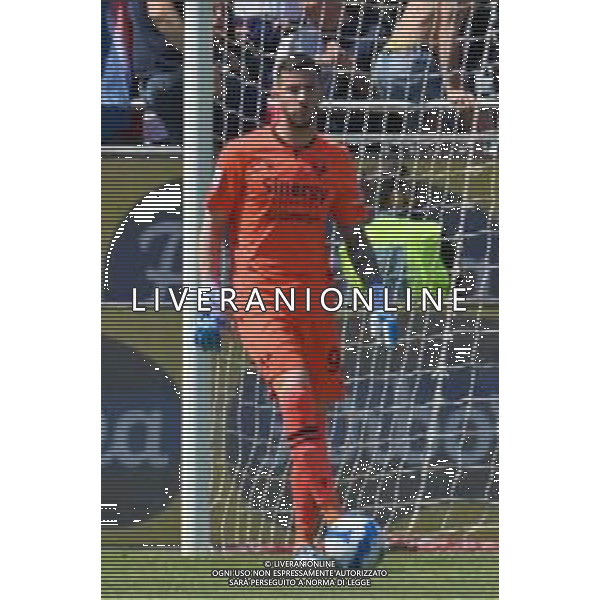 30-4-2022. Cagliari Calcio-Hellas Verona F.C., 35° giornata Serie A 2021/2022. Italia, Sardegna, Cagliari, stadio Unipol Domus. Salvatore Moi/Aldo Liverani s.a.s.. Nella foto: Lorenzo Montipo\' Hellas Verona ©MOI/AGENZIA ALDO LIVERANI SAS