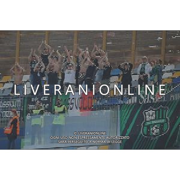 Fans of US SASSUOLO - TIFOSI - NAPOLI - SASSUOLO CAMPIONATO CALCIO SERIE A TIM 30.04.2022 ©Luca Amedeo Bizzarri/LMedia/AGENZIA ALDO LIVERANI SAS
