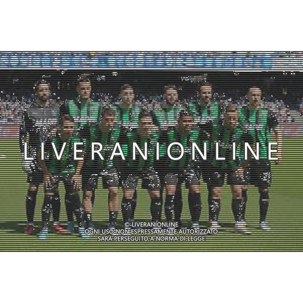 Players of US SASSUOLO - FORMAZIONE - NAPOLI - SASSUOLO CAMPIONATO CALCIO SERIE A TIM 30.04.2022 ©Luca Amedeo Bizzarri/LMedia/AGENZIA ALDO LIVERANI SAS
