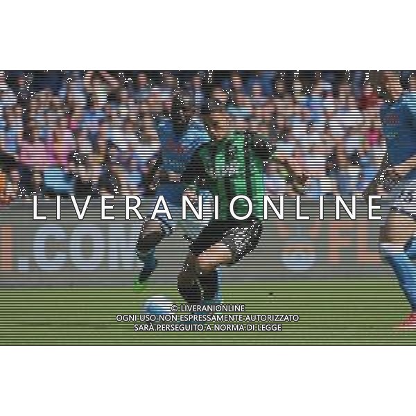 Giacomo Raspadori of US SASSUOLO in action - NAPOLI - SASSUOLO CAMPIONATO CALCIO SERIE A TIM 30.04.2022 ©Luca Amedeo Bizzarri/LMedia/AGENZIA ALDO LIVERANI SAS