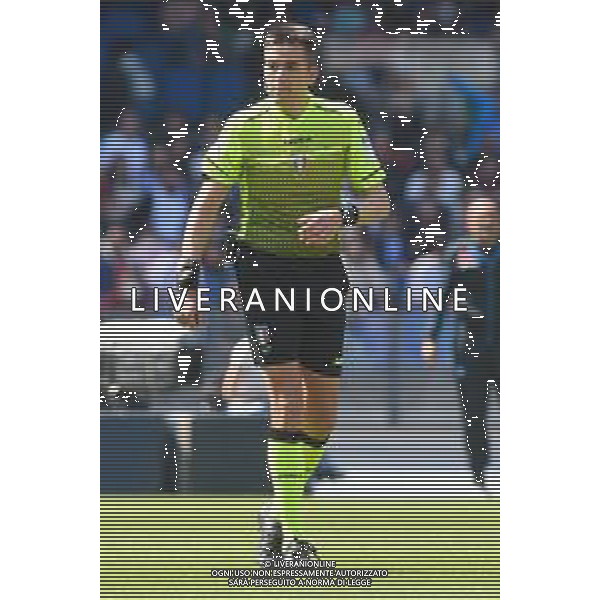 30-09-2021 NAPOLI AMPIONATO DI CALCIO SERIE A NAPOLI-SASSUOLO NELLA FOTO ARBITRO ANTONIO RAPUANO FOTO AGOSTINO GEMITO-LMMEDIA-AG ALDOLIVERANI SAS