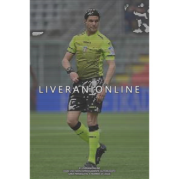 ¬© TVRG l\'arbitro Gianluca Manganiello di Pinerolo (TO) Cremonese vs Ascoli Cremona 30-04-2022 Stadio Giovanni Zini Campionato Serie BKT - 37a giornata foto Roberto Garavaglia/ag. Aldo Liverani sas/AGENZIA ALDO LIVERANI SAS