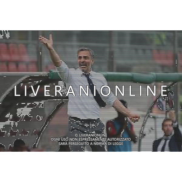 ¬© TVRG Fabio Pecchia allenatore Cremonese Cremonese vs Ascoli Cremona 30-04-2022 Stadio Giovanni Zini Campionato Serie BKT - 37a giornata foto Roberto Garavaglia/ag. Aldo Liverani sas/AGENZIA ALDO LIVERANI SAS
