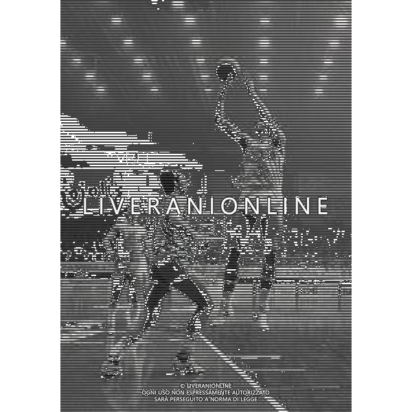 23-24-04-1983 CANTU\' TERZA GIORNATA DI RITORNO COPPA CAMPIONI FORD CANTU\'-REAL MADRID NELLA FOTO RENZO BARIVIERA AG ALDO LIVERANI SAS