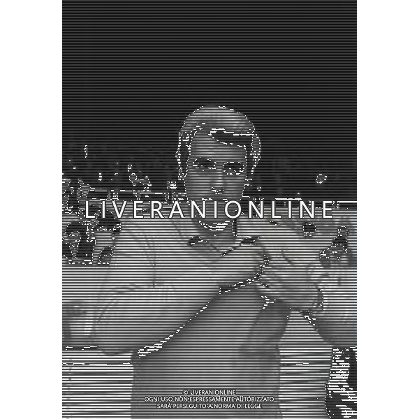 23-24-04-1983 CANTU\' TERZA GIORNATA DI RITORNO COPPA CAMPIONI FORD CANTU\'-REAL MADRID NELLA FOTO LOLO SAINZ ALLENATORE REAL MADRID AG ALDO LIVERANI SAS