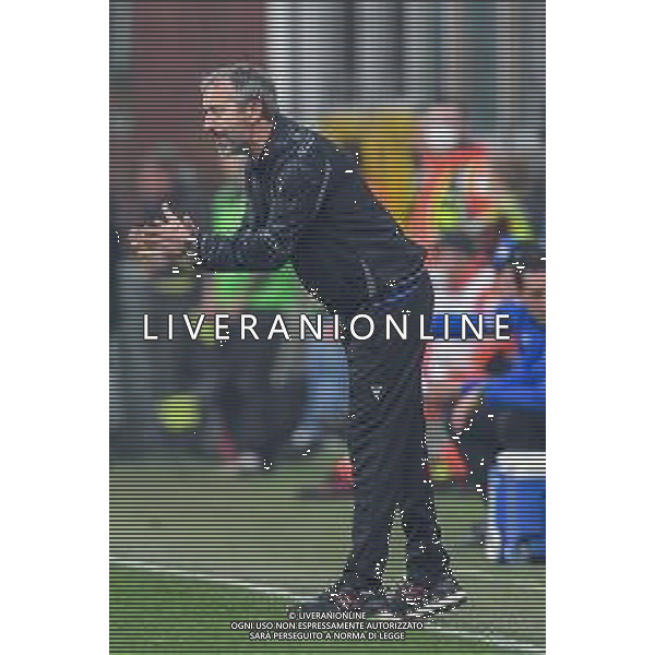 Danilo Vigo/LMedia - UC Sampdoria vs Genoa CFC - italian soccer Serie A match 2021/2022 April 30 2022 - Luigi Ferraris stadium Genova, Italy UC Sampdoria vs Genoa CFC Photo showing: Marco Giampaolo (Sampdoria) head coach @Danilo Vigo/LiveMedia /AGENZIA ALDO LIVERANI SAS