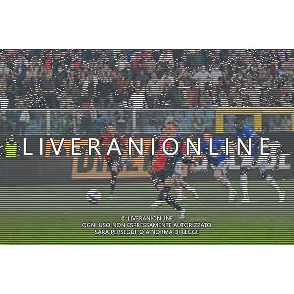 Danilo Vigo/LMedia - UC Sampdoria vs Genoa CFC - italian soccer Serie A match 2021/2022 April 30 2022 - Luigi Ferraris stadium Genova, Italy UC Sampdoria vs Genoa CFC Photo showing: Emil Mulyadi Audero ; (Sampdoria) neutralizes the penalty kick Domenico Criscito (Genoa) - parata rigore @Danilo Vigo/LiveMedia /AGENZIA ALDO LIVERANI SAS