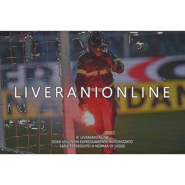 Danilo Vigo/LMedia - UC Sampdoria vs Genoa CFC - italian soccer Serie A match 2021/2022 April 30 2022 - Luigi Ferraris stadium Genova, Italy UC Sampdoria vs Genoa CFC Photo showing: Firefighter recovers smoke bomb in the field - i pompieri cercano di spegnere i fumogeni buttati in campo dai tifosi @Danilo Vigo/LiveMedia /AGENZIA ALDO LIVERANI SAS