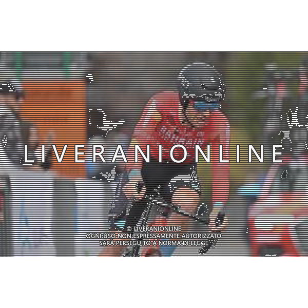 01-05-2022 Tour De Romandie; Tappa 05 Aigle - Villars Sur Ollon; 2022, Bahrain - Victorious; Caruso, Damiano; Villars Sur Ollon; ©SIROTTI/AGENZIA ALDO LIVERANI SAS