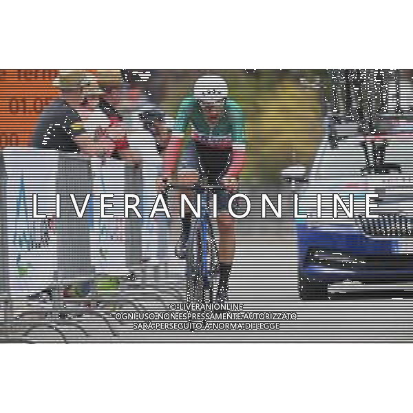 01-05-2022 Tour De Romandie; Tappa 05 Aigle - Villars Sur Ollon; 2022, Bikeexchange - Jayco; Sobrero, Matteo; Villars Sur Ollon; ©SIROTTI/AGENZIA ALDO LIVERANI SAS