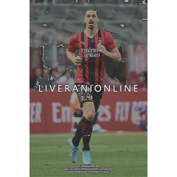 Zlatan Ibrahimovic (Milan) Milan vs Fiorentina Milano 01-05-2022 Stadio Giuseppe Meazza - San Siro Campionato Serie A TIM - 35a giornata foto Roberto Garavaglia/ag. Aldo Liverani sas/AGENZIA ALDO LIVERANI SAS