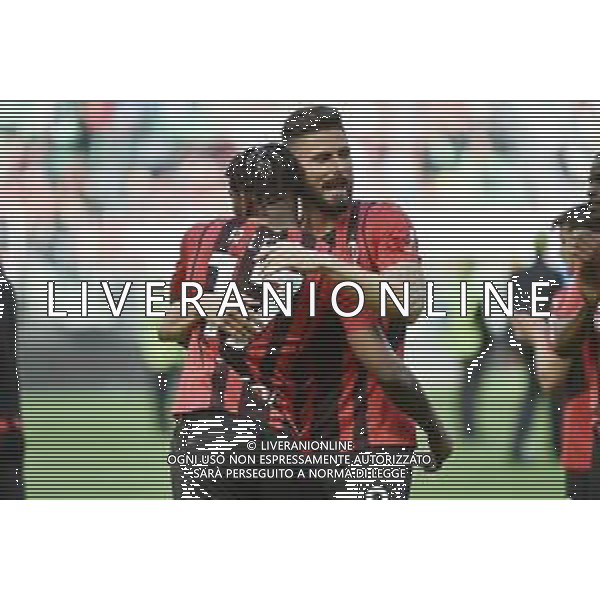 Rafael Leao (Milan) SX e Olivier Giroud (Milan) DX Milan vs Fiorentina Milano 01-05-2022 Stadio Giuseppe Meazza - San Siro Campionato Serie A TIM - 35a giornata foto Roberto Garavaglia/ag. Aldo Liverani sas/AGENZIA ALDO LIVERANI SAS