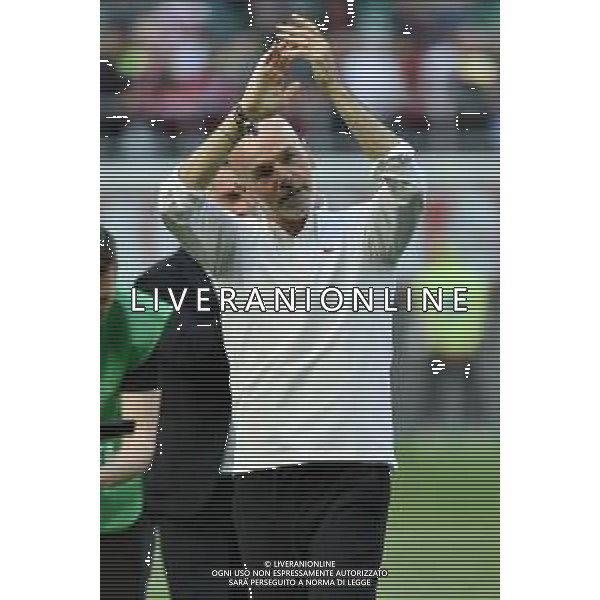 Stefano Pioli allenatore Milan a fine gara Milan vs Fiorentina Milano 01-05-2022 Stadio Giuseppe Meazza - San Siro Campionato Serie A TIM - 35a giornata foto Roberto Garavaglia/ag. Aldo Liverani sas/AGENZIA ALDO LIVERANI SAS