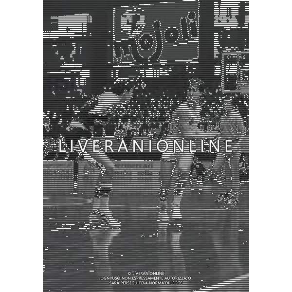 1983-1984 CANTU\' CAMPIONATO DI BASKET SERIE A 1 JOLLYCOLOMBANI CANTU\'-GRANAROLO BOLOGNA 87-72 NELLA FOTO CORRADO FUMAGALLI AG ALDO LIVERANI SAS
