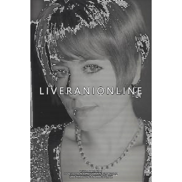 RETROSPETTIVA ANNIE GIRARDOT ATTRICE NELLA FOTO ANNIE GIRARDOT A ROMA NELL\'ANNO 1968 AG ALDO LIVERANI SAS