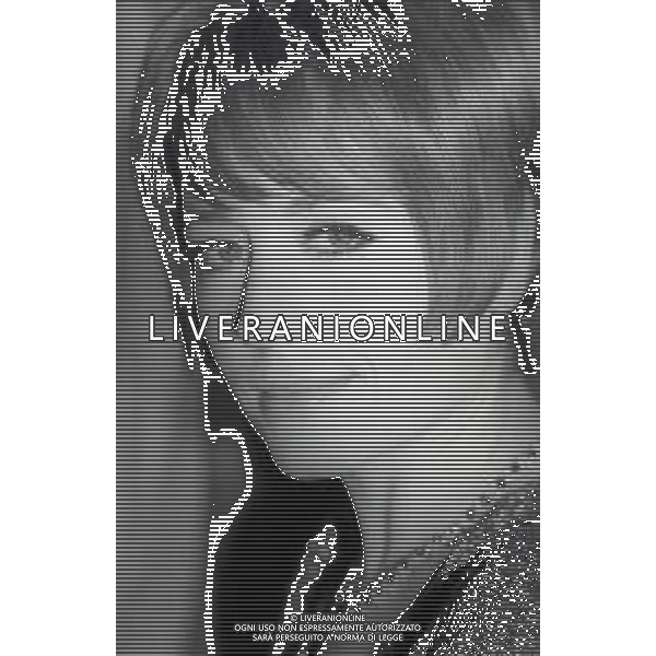 RETROSPETTIVA ANNIE GIRARDOT ATTRICE NELLA FOTO ANNIE GIRARDOT A ROMA NELL\'ANNO 1968 AG ALDO LIVERANI SAS