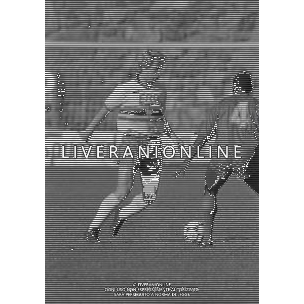1990-1991 VAL D\'AOSTA AMICHEVOLE SAMPDORIA-CRISTAL PALACE NELLA FOTO Oleksij Mychajlyčenko AG ALDO LIVERANI SAS