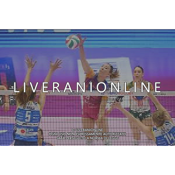 © TVRG Jordan Larson (Vero Volley Monza) Vero Volley Monza vs Prosecco DOC Imoco Volley Conegliano Monza 03-05-2022 Arena di Monza campionato femminile Serie A1 gara 2 finale playoff scudetto foto Roberto Garavaglia/ag. Aldo Liverani sas/AGENZIA ALDO LIVERANI SAS