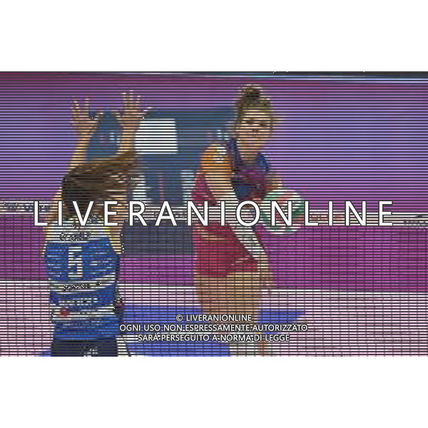 ¬© TVRG Anna Davyskiba (Vero Volley Monza) Vero Volley Monza vs Prosecco DOC Imoco Volley Conegliano Monza 03-05-2022 Arena di Monza campionato femminile Serie A1 gara 2 finale playoff scudetto foto Roberto Garavaglia/ag. Aldo Liverani sas/AGENZIA ALDO LIVERANI SAS