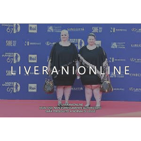 Ag. Aldo Liverani s.a.s./Massimo Landucci Roma 03/05/2022 Red Carpet David di Donatello 2022 nella foto Valentina Giudicessa, Alessandra Giudicessa ©Landucci Massimo/AGENZIA ALDO LIVERANI SAS