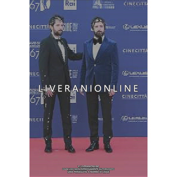 Ag. Aldo Liverani s.a.s./Massimo Landucci Roma 03/05/2022 Red Carpet David di Donatello 2022 nella foto Fabio e Damiano D\'Innocenzo ©Landucci Massimo/AGENZIA ALDO LIVERANI SAS