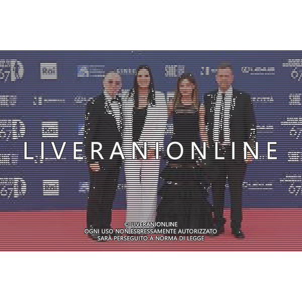 Ag. Aldo Liverani s.a.s./Massimo Landucci Roma 03/05/2022 Red Carpet David di Donatello 2022 nella foto Ferrante camilla, Marengo Gisella, Giuseppe Tornatore ©Landucci Massimo/AGENZIA ALDO LIVERANI SAS