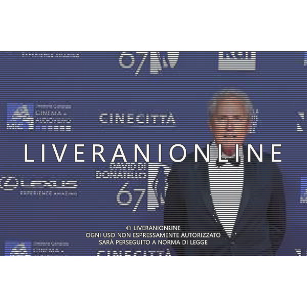 Ag. Aldo Liverani s.a.s./Massimo Landucci Roma 03/05/2022 Red Carpet David di Donatello 2022 nella foto Francesco Rutelli ©Landucci Massimo/AGENZIA ALDO LIVERANI SAS