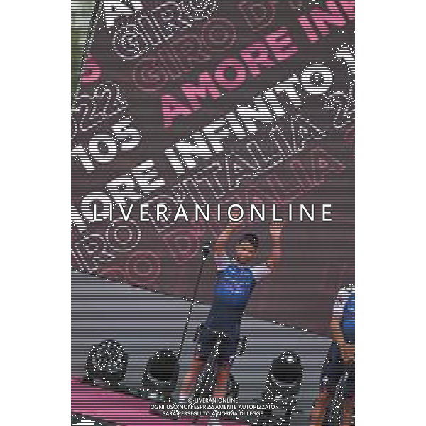 04-05-2022 Presentazione Squadre Giro D\'italia 2022; 2022, Quick Step - Alpha Vinyl; Cavendish, Mark; Budapest; ©SIROTTI/AGENZIA ALDO LIVERANI SAS