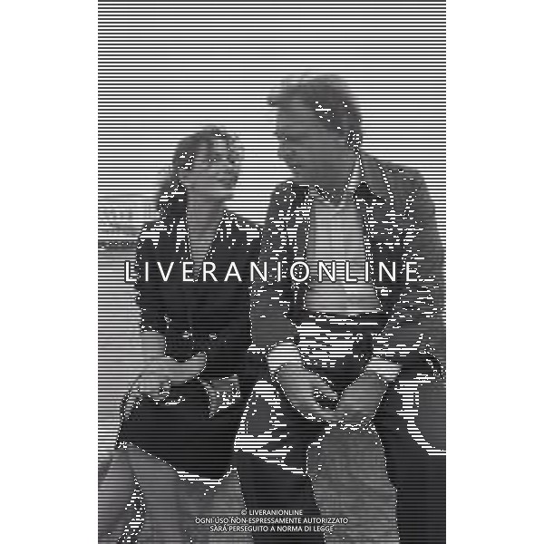 RETROSPETTIVA MONICA GUERRITORE ATTRICE DI CINEMA E TEATRO NELLA FOTO CON ALBERTO BEVILACQUA AL FESTIVAL DI VENEZIA NEL 1981 ©Archivio Giovanni Liverani/AGENZIA ALDO LIVERANI SAS