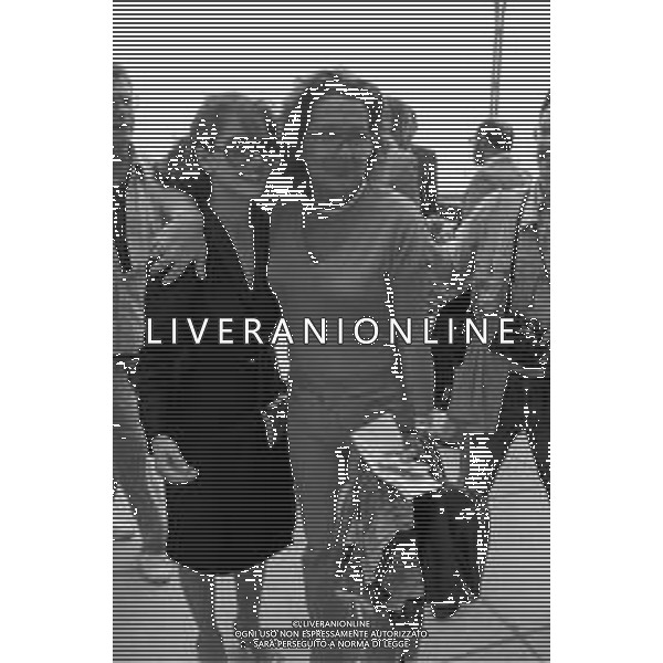 RETROSPETTIVA MONICA GUERRITORE ATTRICE DI CINEMA E TEATRO NELLA FOTO CON LA MADRE GIUSEPPINA PENTIMALLI AL FESTIVAL DI VENEZIA NEL 1981 ©Archivio Giovanni Liverani/AGENZIA ALDO LIVERANI SAS