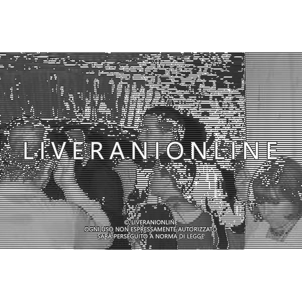 RETROSPETTIVA MONICA GUERRITORE ATTRICE DI CINEMA E TEATRO NELLA FOTO CON IL MARITO GABRIELE LAVIA A TAORMINA NEL 1985 ©Archivio Giovanni Liverani/AGENZIA ALDO LIVERANI SAS