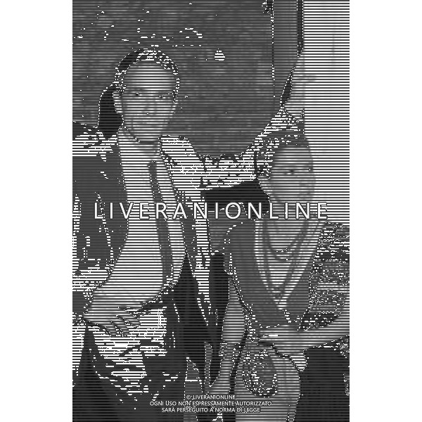 RETROSPETTIVA MONICA GUERRITORE ATTRICE DI CINEMA E TEATRO NELLA FOTO CON IL MARITO GABRIELE LAVIA A TAORMINA NEL 1985 ©Archivio Giovanni Liverani/AGENZIA ALDO LIVERANI SAS