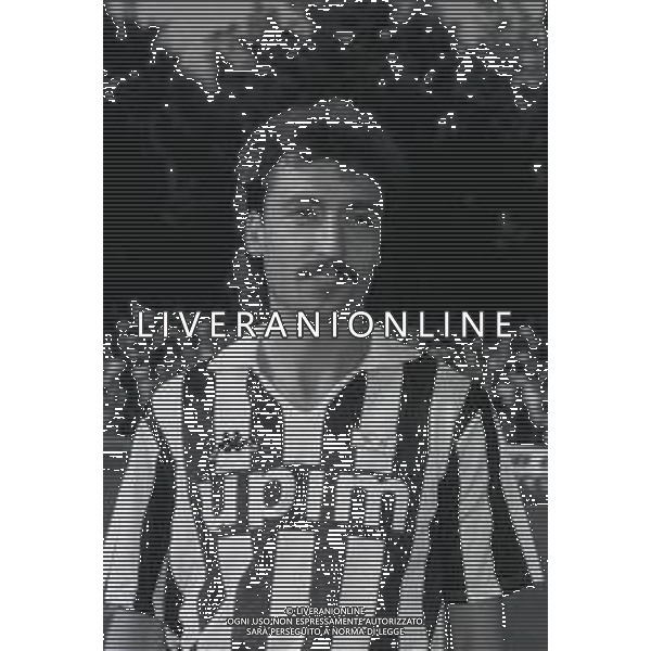 1989-1990 JUVENTUS CALCIO PIMI PIANI ROSA GIOCATORI NELLA FOTO sergej aleinikov AG ALDO LIVERANI SAS