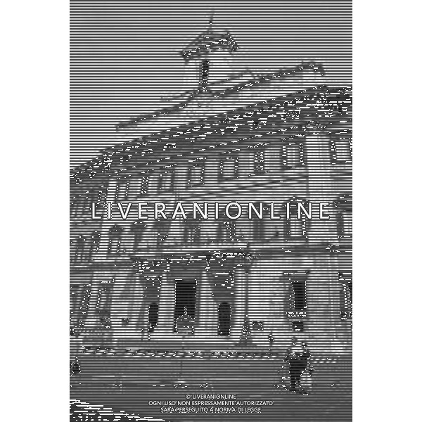ROMA 1993 - PALAZZO MONTECITORIO SU PIAZZA MONTE CITORIO SEDE DELLA CAMERA DEI DEPUTATI E DEL PARLAMENTO ITALIANO ©Archivio Giovanni Liverani/AGENZIA ALDO LIVERANI SAS