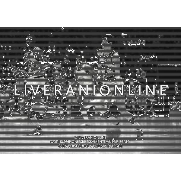 1984-1985 BOLOGNA-CAMPIONATO DI BASKET SERIE A1 GRANAROLO FELSINEA BOLOGNA-CUCINE BERLONI TORINO NELLA FOTO ROBERTO BRUNAMONTI AG ALDO LIVERANI SAS
