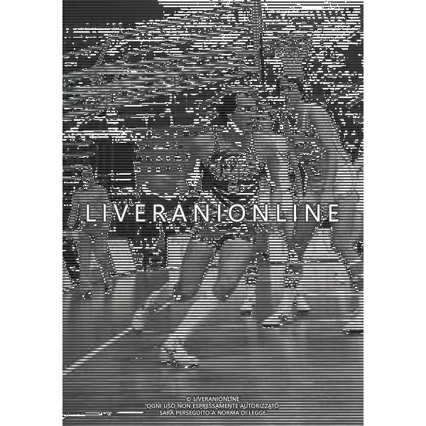 1983-1984 MILANO CAMPIONATO DI BASKET SERIE A 1 SIMAC MILANO-JOLLYCOLOMBANI CANTU\' NELLA FOTO BOSELLI AG ALDO LIVERANI SAS