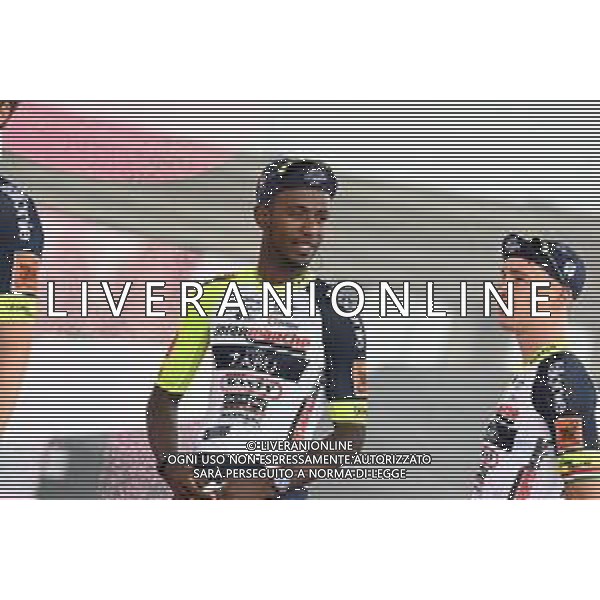 06-05-2022 Giro D\'italia; Tappa 01 Budapest - Visegrad; 2022, Intermarche - Wanty Gobert; Gyrmai Hailu, Biniam; Budapest; ©SIROTTI/AGENZIA ALDO LIVERANI SAS