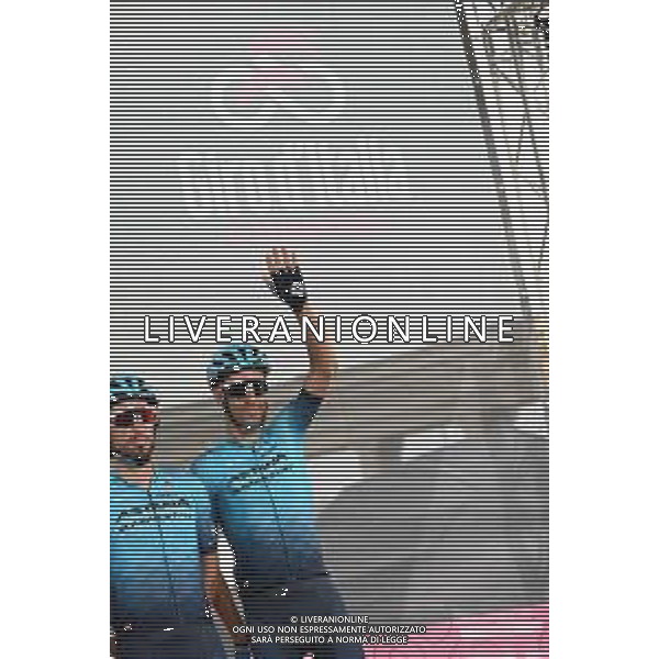06-05-2022 Giro D\'italia; Tappa 01 Budapest - Visegrad; 2022, Astana - Qazaqstan; Nibali, Vincenzo; Budapest; ©SIROTTI/AGENZIA ALDO LIVERANI SAS