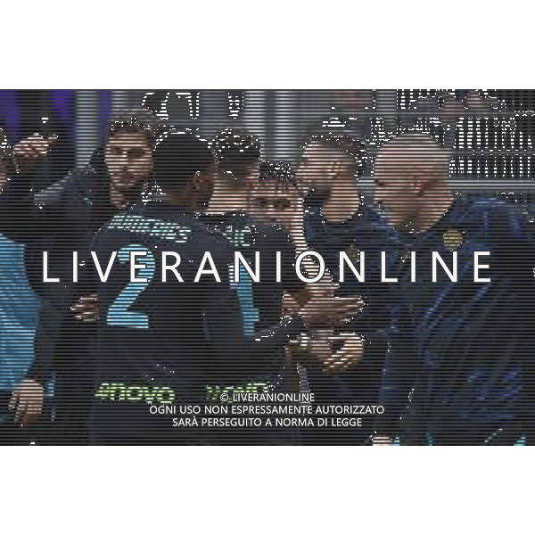 esultanza Inter dopo il gol del 3 a 2 lautaro martinez Inter vs Empoli Milano 06-05-2022 Stadio Giuseppe Meazza - San Siro Campionato Serie A TIM - 36a giornata foto Roberto Garavaglia/ag. Aldo Liverani sas/AGENZIA ALDO LIVERANI SAS