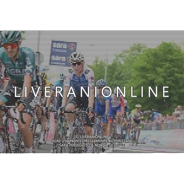 06-05-2022 Giro D\'italia; Tappa 01 Budapest - Visegrad; 2022, Quick Step - Alpha Vinyl; Vansevenant, Mauri; Visegrad; ©SIROTTI/AGENZIA ALDO LIVERANI SAS