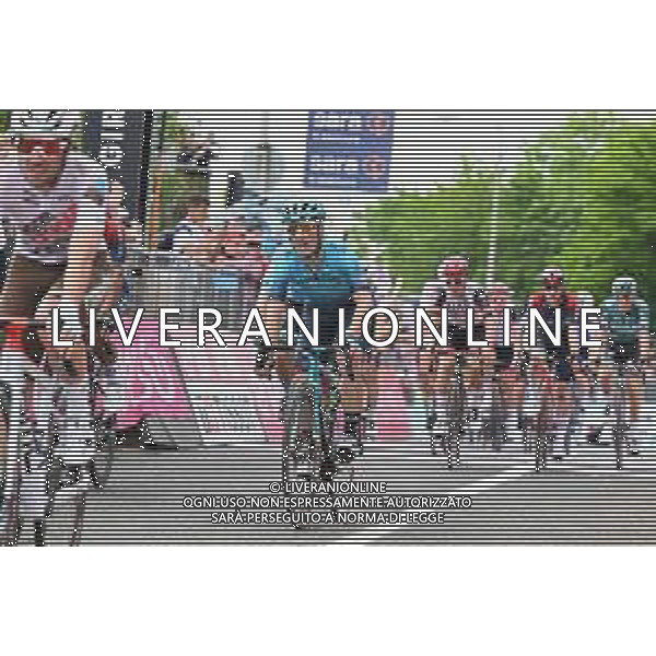 06-05-2022 Giro D\'italia; Tappa 01 Budapest - Visegrad; 2022, Astana - Qazaqstan; Conti, Valerio; Visegrad; ©SIROTTI/AGENZIA ALDO LIVERANI SAS