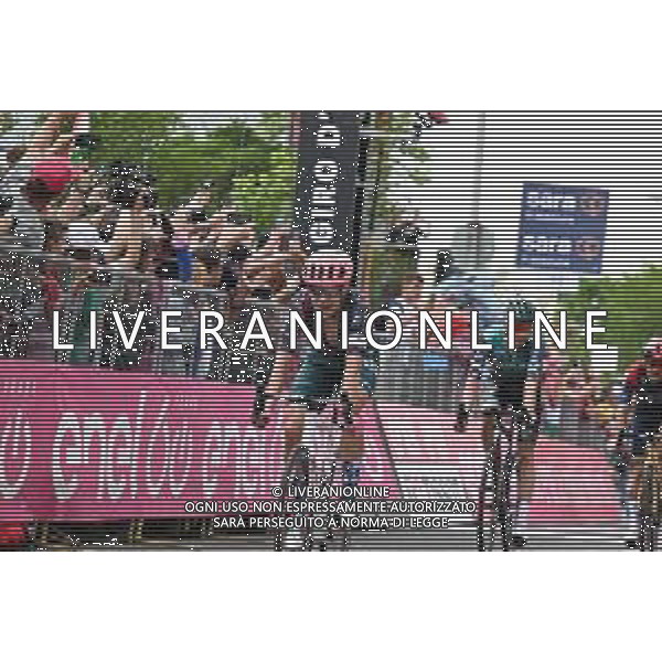 06-05-2022 Giro D\'italia; Tappa 01 Budapest - Visegrad; 2022, Ef Education - Easypost; Nielsen Magnus, Cort; Visegrad; ©SIROTTI/AGENZIA ALDO LIVERANI SAS